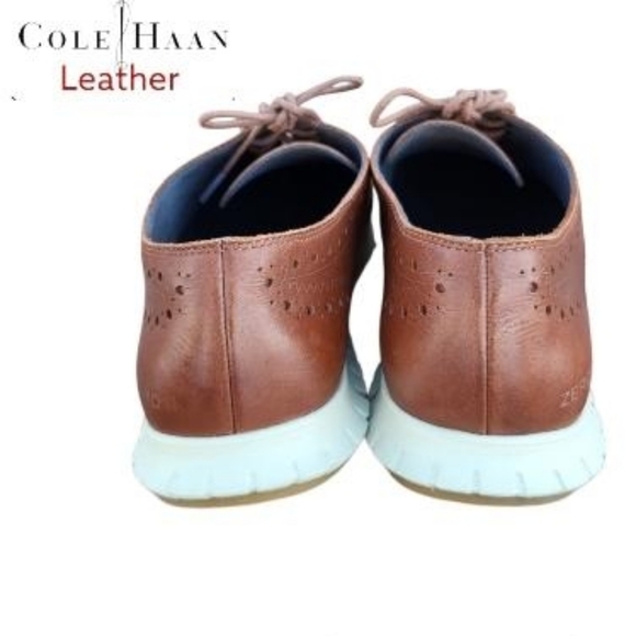 Cole Haan Zerogrand Wingtip Brown Leather Oxford Casual Loafer Dres Shoe Women 8 - Picture 4 of 9